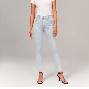 Abercrombie skinny high rise jeans
